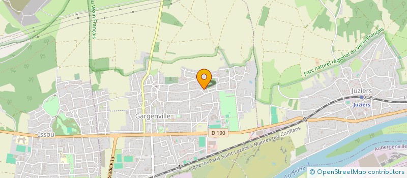 localisation de l'entreprise MADAME TIPHAINE JACQUET  GARGENVILLE