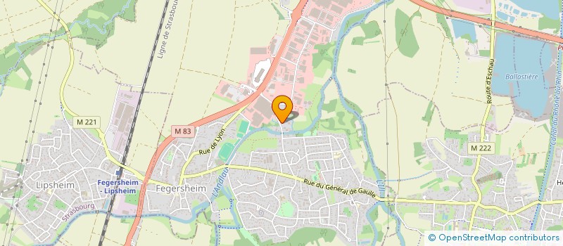 localisation de l'entreprise MADAME TIPHAINE JAFFRES  FEGERSHEIM