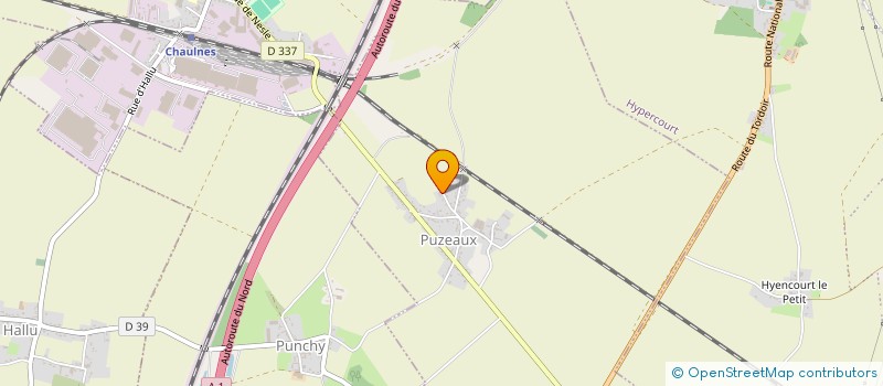 localisation de l'entreprise MADAME TIPHAINE JAROSINSKI  PUZEAUX