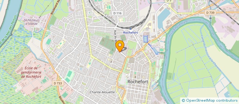 localisation de l'entreprise MADAME TIPHAINE K'ROS  TONNAY-CHARENTE