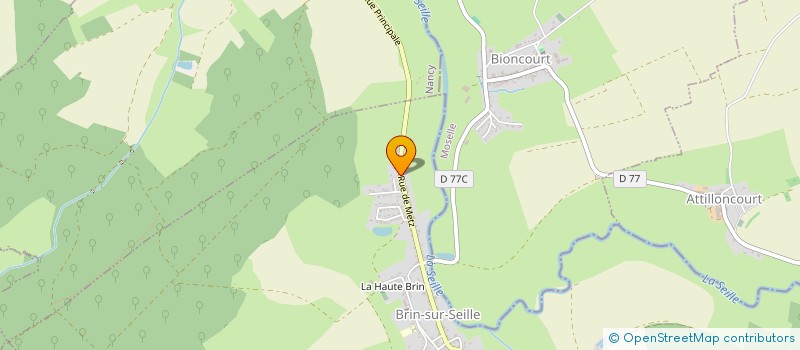 localisation de l'entreprise MADAME TIPHAINE KERVELLA  BRIN-SUR-SEILLE