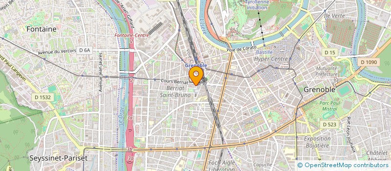 localisation de l'entreprise MADAME TIPHAINE LAURENT à GRENOBLE