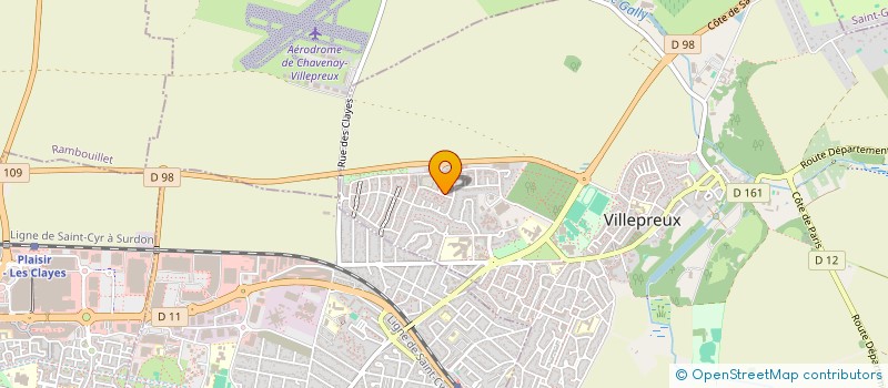 localisation de l'entreprise MADAME TIPHAINE LE CORPS  VILLEPREUX