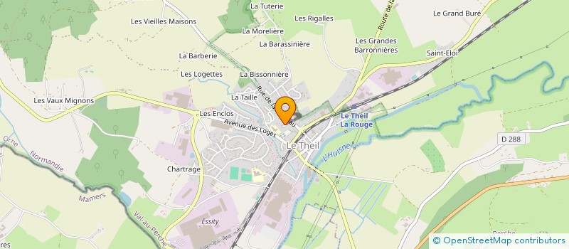 localisation de l'entreprise MADAME TIPHAINE LE MARTRET à VAL-AU-PERCHE
