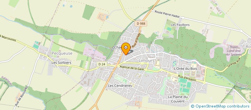 localisation de l'entreprise MADAME TIPHAINE LELEU à LIMOURS