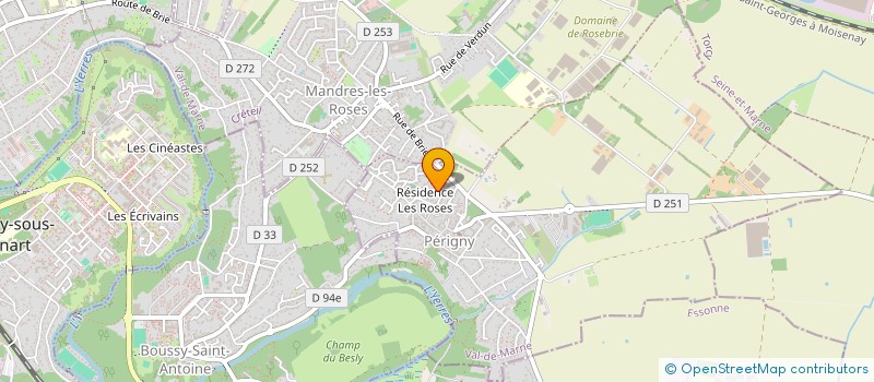 localisation de l'entreprise MADAME TIPHAINE LEONI  PERIGNY