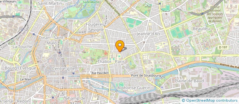 localisation de l'entreprise MADAME TIPHAINE LEPETIT  RENNES