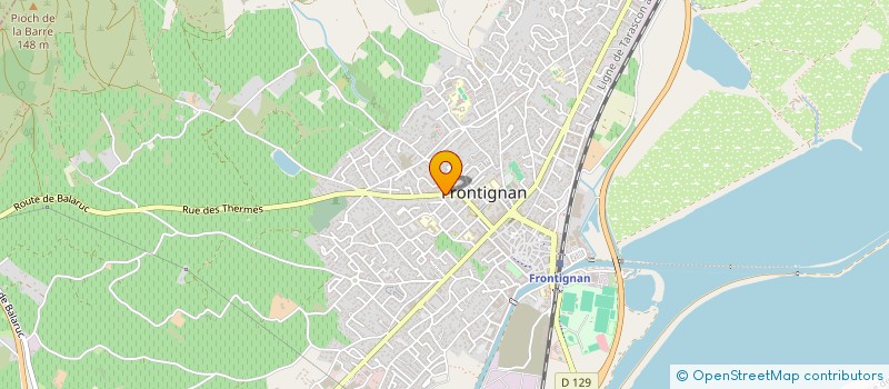 localisation de l'entreprise MADAME TIPHAINE LIEZ à FRONTIGNAN