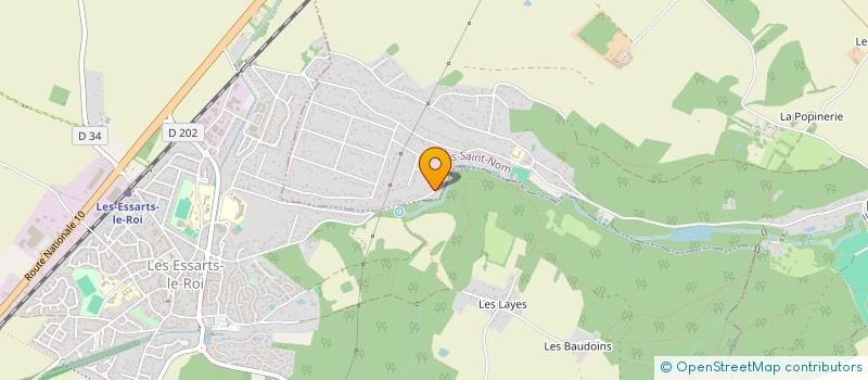 localisation de l'entreprise MADAME TIPHAINE LIGER  LEVIS-SAINT-NOM