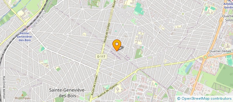 localisation de l'entreprise MADAME TIPHAINE LOMBE WETA  MORSANG-SUR-ORGE