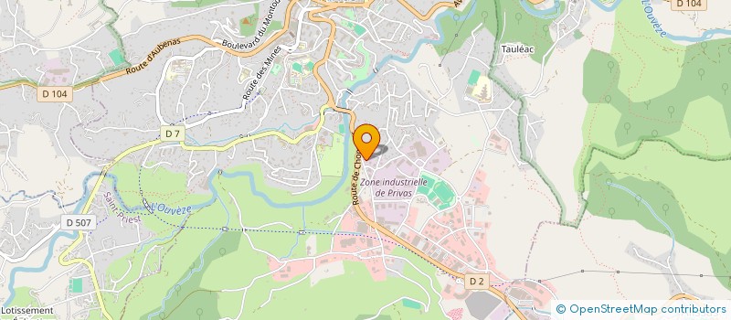 localisation de l'entreprise MADAME TIPHAINE LYS-TESTANIERE à PRIVAS