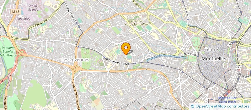 localisation de l'entreprise MADAME TIPHAINE MABILAT à MONTPELLIER