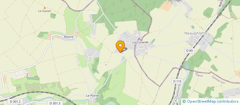 localisation de l'entreprise MADAME TIPHAINE MAGNENEY à GUAINVILLE