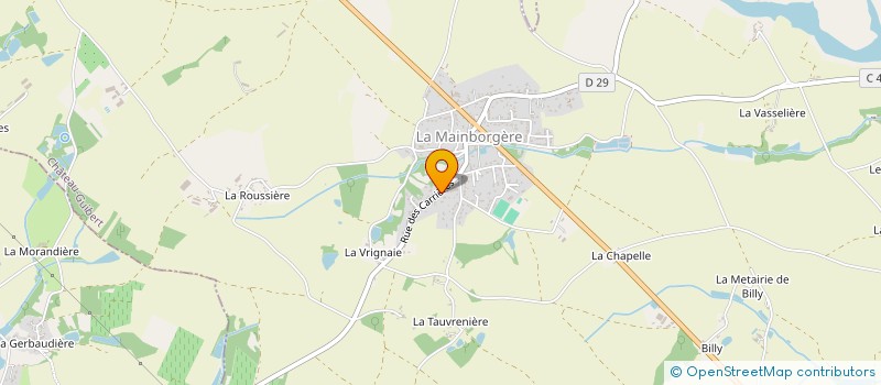 localisation de l'entreprise MADAME TIPHAINE MANSEAU  BRETONNIERE-LA CLAYE (LA)