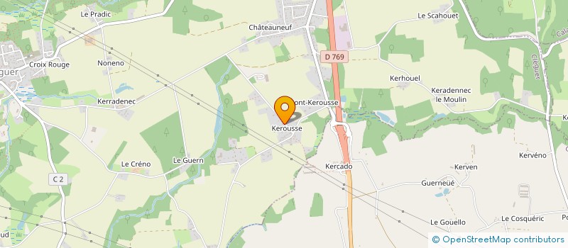 localisation de l'entreprise MADAME TIPHAINE MASSON  CLEGUER