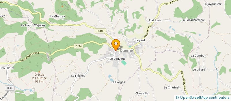 localisation de l'entreprise MADAME TIPHAINE MESEGUER à DUERNE