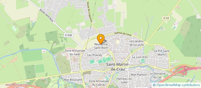 localisation de l'entreprise MADAME TIPHAINE NIEN à SAINT-MARTIN-DE-CRAU