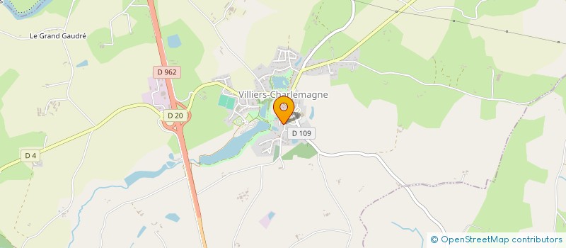 localisation de l'entreprise MADAME TIPHAINE OGER  VILLIERS-CHARLEMAGNE