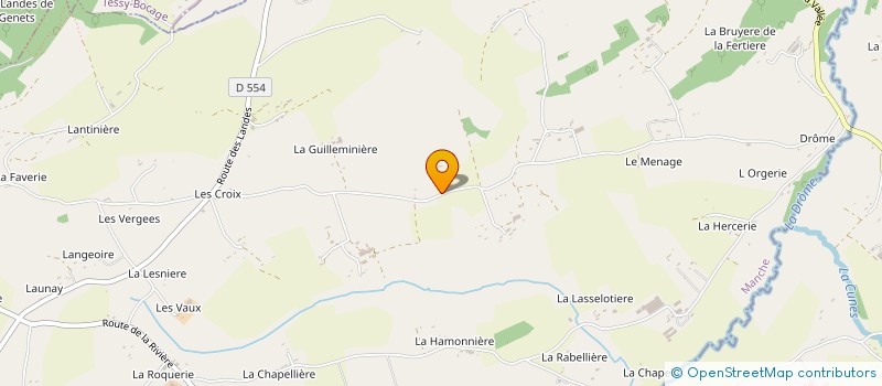 localisation de l'entreprise MADAME TIPHAINE OLIVIER  SAINT-VIGOR-DES-MONTS