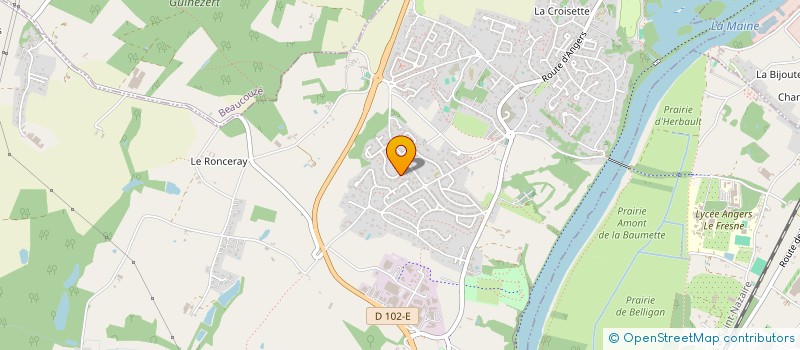 localisation de l'entreprise MADAME TIPHAINE PALARIC  BOUCHEMAINE