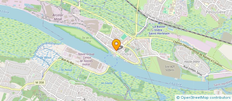 localisation de l'entreprise MADAME TIPHAINE PAROIS  INDRE