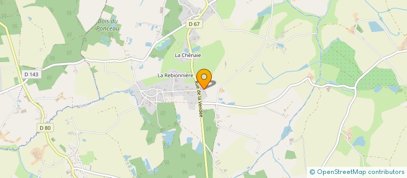 localisation de l'entreprise MADAME TIPHAINE PASQUIER à MONTREVAULT-SUR-EVRE
