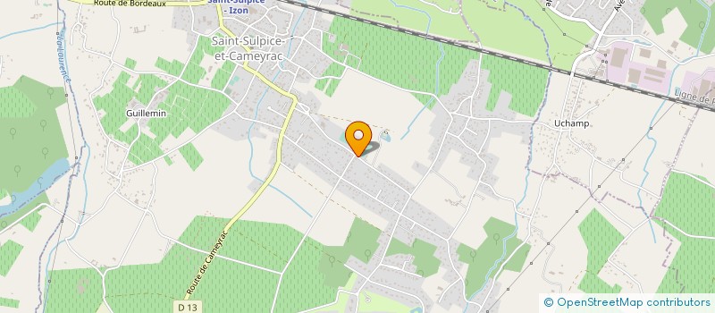 localisation de l'entreprise MADAME TIPHAINE PESTOURIE  SAINT-SULPICE-ET-CAMEYRAC