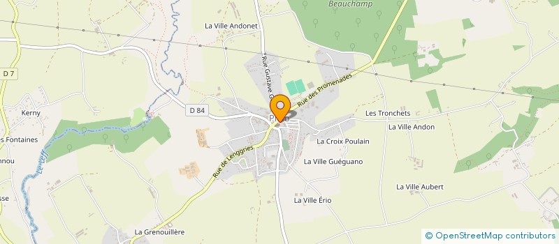 localisation de l'entreprise MADAME TIPHAINE PIQUION à PLELO