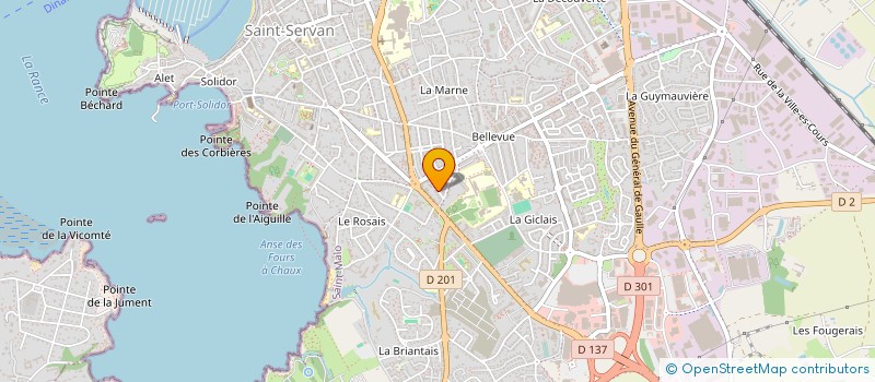 localisation de l'entreprise MADAME TIPHAINE PLAISANCE  SAINT-MALO