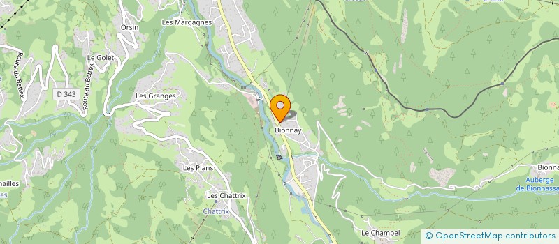 localisation de l'entreprise MADAME TIPHAINE PREVOST  SAINT-GERVAIS-LES-BAINS