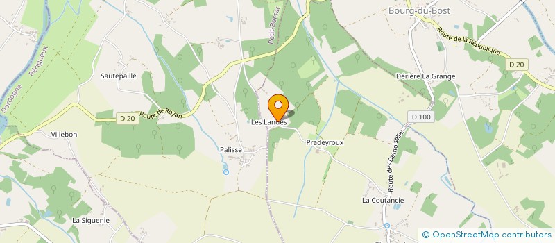 localisation de l'entreprise MADAME TIPHAINE RAMETTE  CHASSAIGNES