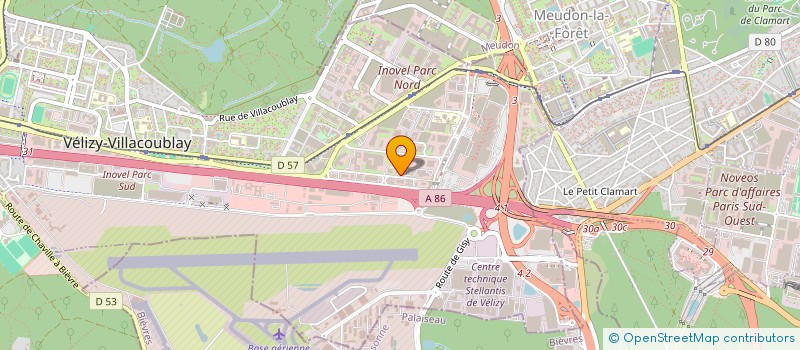 localisation de l'entreprise MADAME TIPHAINE RAPHANEL  VELIZY-VILLACOUBLAY