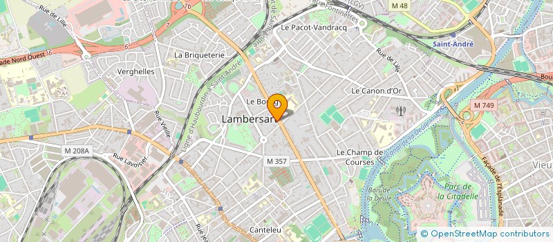 localisation de l'entreprise MADAME TIPHAINE REILLE à LAMBERSART