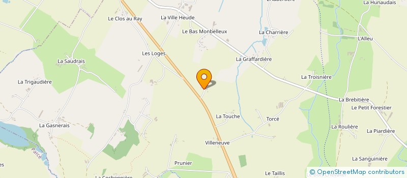 localisation de l'entreprise MADAME TIPHAINE RIHET  FOUGERES