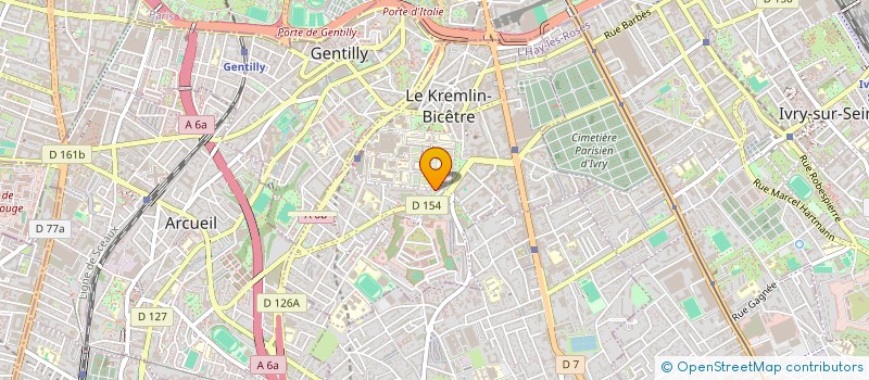 localisation de l'entreprise MADAME TIPHAINE ROMAND à LE KREMLIN-BICETRE