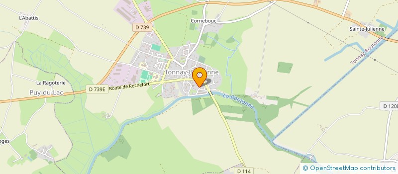 localisation de l'entreprise MADAME TIPHAINE ROSE LEARD à TONNAY-BOUTONNE