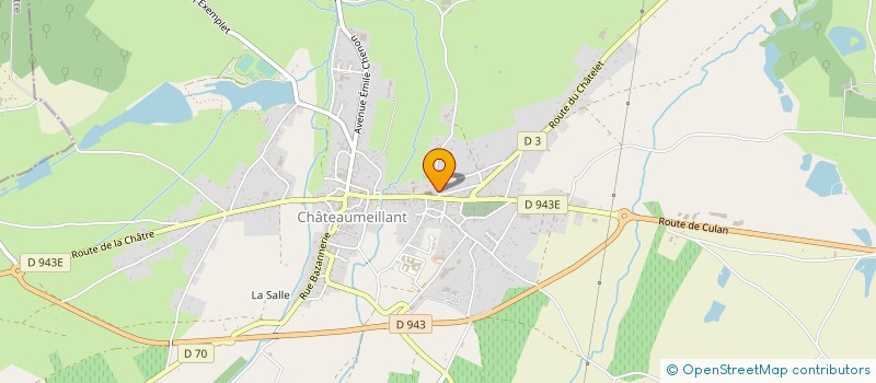 localisation de l'entreprise MADAME TIPHAINE SANDER  CHATEAUMEILLANT