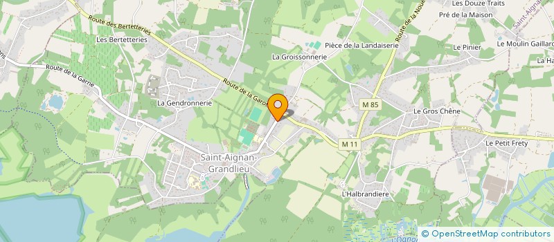 localisation de l'entreprise MADAME TIPHAINE SANQUER  SAINT-AIGNAN-GRANDLIEU