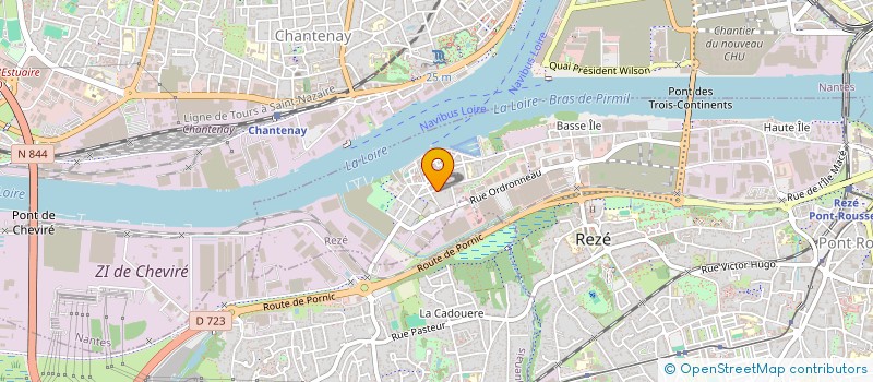 localisation de l'entreprise MADAME TIPHAINE SIMPHLET  REZE