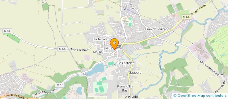 localisation de l'entreprise MADAME TIPHAINE SOUILLARD à AUSSONNE