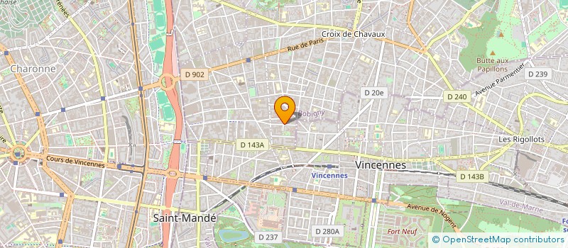 localisation de l'entreprise MADAME TIPHAINE STEPFFER à MONTREUIL