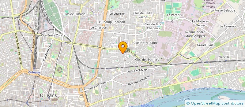 localisation de l'entreprise MADAME TIPHAINE TASSEL à ORLEANS