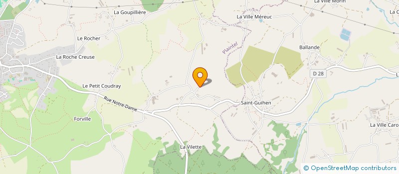 localisation de l'entreprise MADAME TIPHAINE TREHOREL à SAINT-BRIEUC