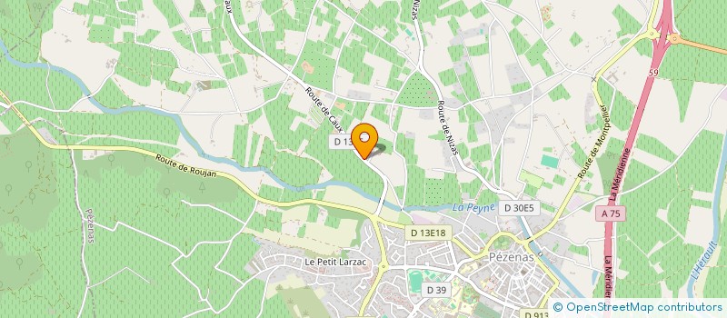 localisation de l'entreprise MADAME TIPHAINE TRIPAULT  PEZENAS