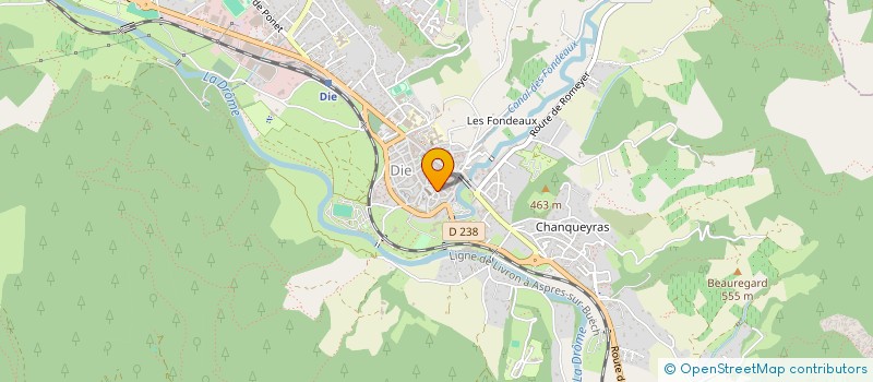 localisation de l'entreprise MADAME TIPHAINE VEISTROFFER  DIE