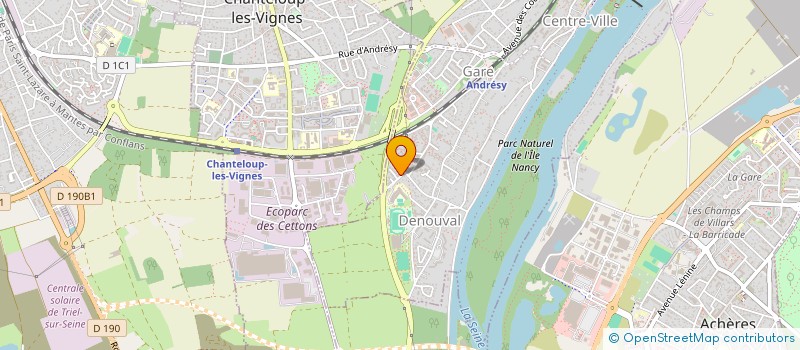 localisation de l'entreprise MADAME TIPHAINE VILAIN  MAURECOURT