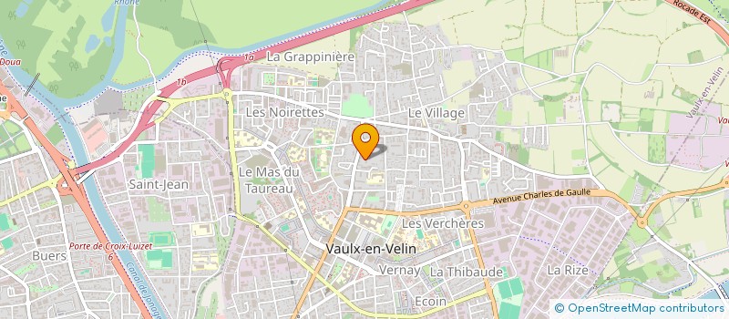 localisation de l'entreprise MADAME TIPHANIE BARRONCAS  VAULX-EN-VELIN