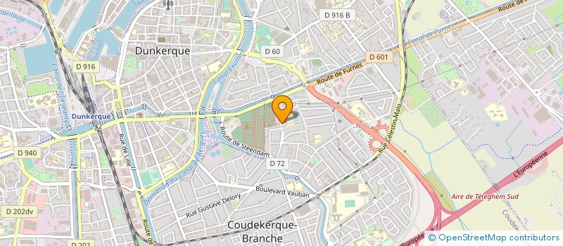 localisation de l'entreprise MADAME TIPHANIE BECQUET  COUDEKERQUE-BRANCHE