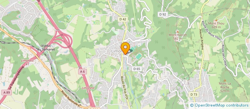 localisation de l'entreprise MADAME TIPHANIE BLANC  LUDRES