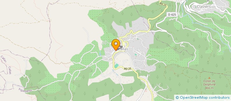 localisation de l'entreprise MADAME TIPHANIE BOURQUIN à CALLAS